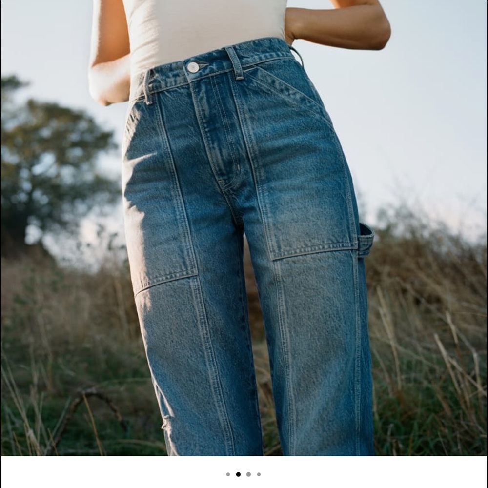 Reformation Kealy Carpenter High Rise Relaxed Jean